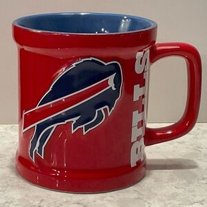 Vintage Buffalo Bills Red, White and Blue Coffee Mug